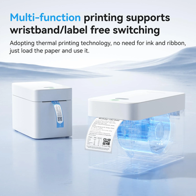 NIIMBOT - K2 Bluetooth Label Printer Incl Label Roll - White