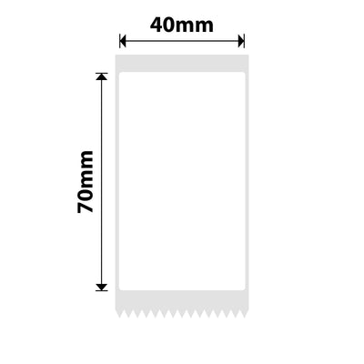 NIIMBOT - B Range - 40x70mm - White - 110 Labels