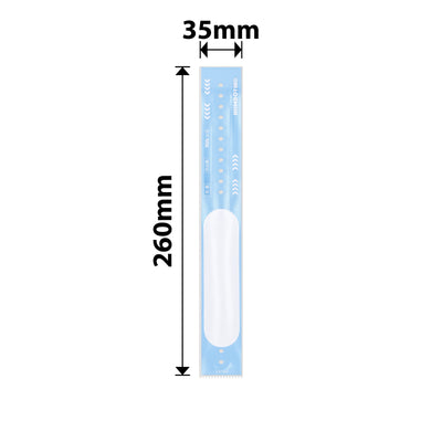 NIIMBOT - K Range - 35x260mm - 100 Adult Blue Wristbands