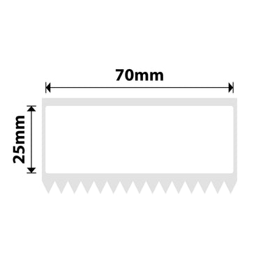 NIIMBOT - M3 Only - 70x25mm - White - 285 Labels