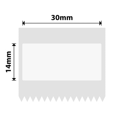 NIIMBOT - M Range - 30x14mm - White Anti-Counterfeiting - 375 Labels