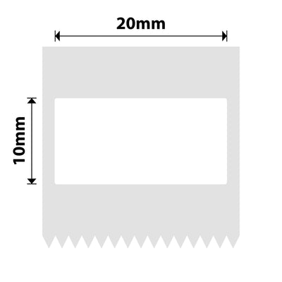 NIIMBOT - M Range - 20x10mm - White - 500 Labels