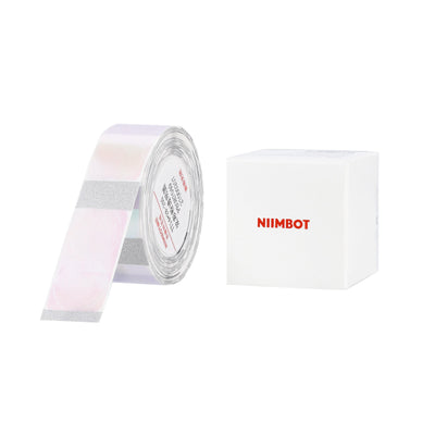 NIIMBOT - D Range - 14x28mm - Pink Round Transparent - 205 Labels