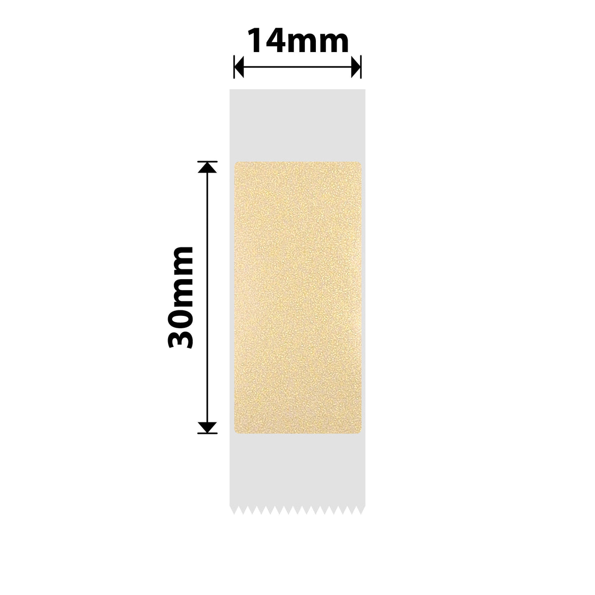 NIIMBOT - D Range - 14x30mm - Gold Transparent - 195 Labels