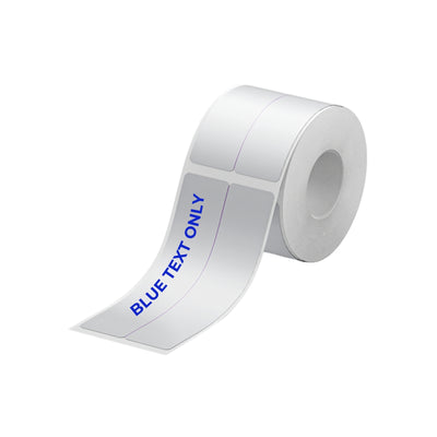 NIIMBOT - B Range - 20x90mm/2L - Silver Grey & Blue Text - 140 Labels