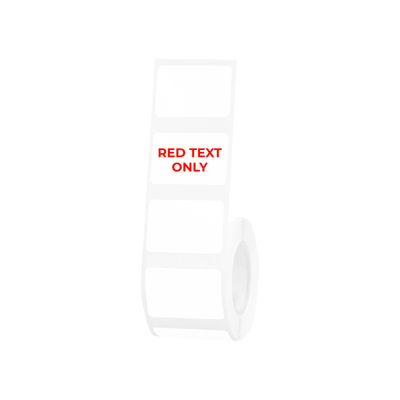 NIIMBOT - B Range - 30x20mm - White Red Text Only - 315 Labels