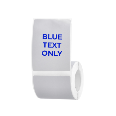 NIIMBOT - B Range - 50x70mm - Silver Grey Blue Text - 90 Labels