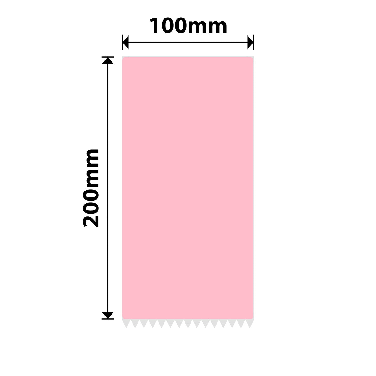 NIIMBOT - B4 Only - 100x200mm - Pink - 35 Labels