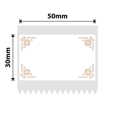 NIIMBOT - B Range - 50x30mm - Border - 230 Labels