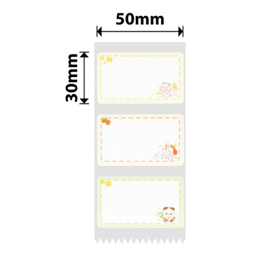 NIIMBOT - B Range - 50x30mm - Animal Autumn Outing - 230 Labels