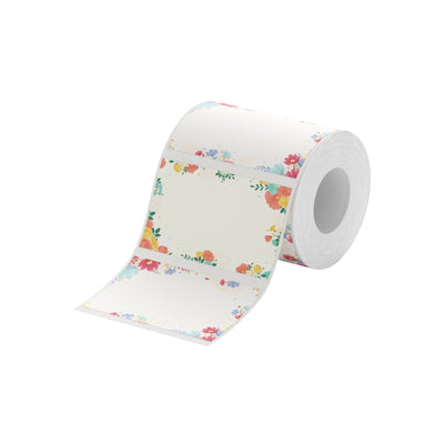 NIIMBOT - B Range - 50x30mm - Sunny Flower Blossoms - 230 Labels