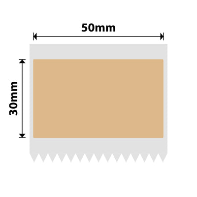 NIIMBOT - B Range - 50x30mm - Hardwood - 230 Labels