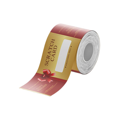 NIIMBOT - B Range - 53x100mm - Gift Scratch Card - 55 Labels