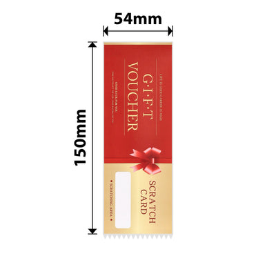 NIIMBOT - B Range - 54x150mm - 45 Lucky Scratch Cards