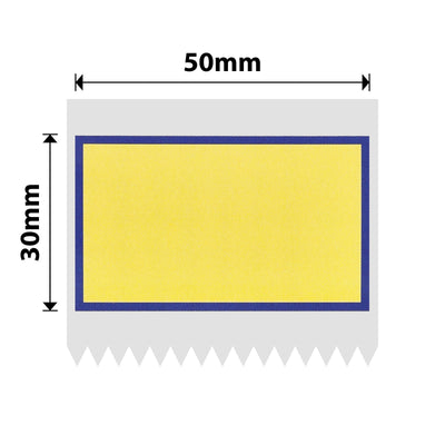 NIIMBOT - B Range - 50x30mm - Blue Border - 230 Labels