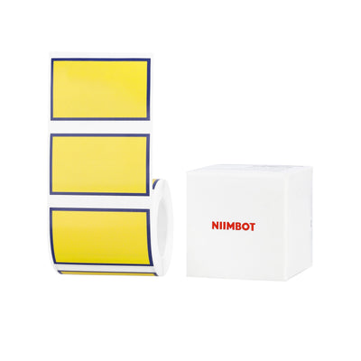 NIIMBOT - B Range - 50x30mm - Blue Border - 230 Labels