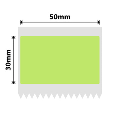 NIIMBOT - B Range - 50x30mm - Tender Green - 230 Labels