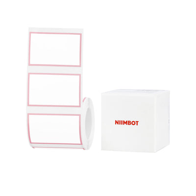NIIMBOT - B Range - 50x30mm - Pink Border - 230 Labels