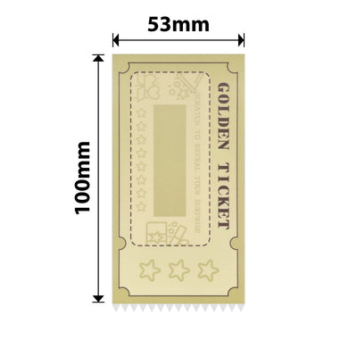 NIIMBOT - M Range - 53x100mm - 50 Gold Scratch Cards