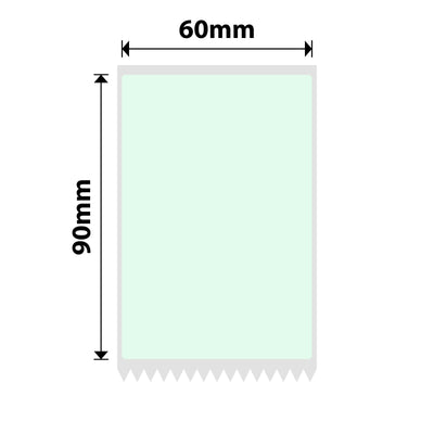 NIIMBOT - K Range - 60x90mm - Light Green - 340 Labels