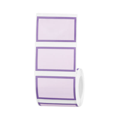 NIIMBOT - B Range - 50x30mm - Purple Border - 230 Labels