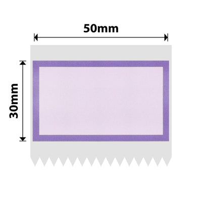 NIIMBOT - B Range - 50x30mm - Purple Border - 230 Labels
