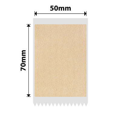NIIMBOT - B Range - 50x70mm - Kraft - 105 Labels