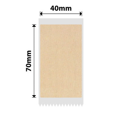 NIIMBOT - B Range - 40x70mm - Kraft - 105 Labels