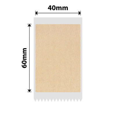NIIMBOT - B Range - 40x60mm - Kraft - 125 Labels