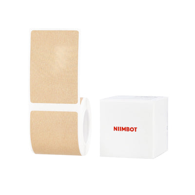 NIIMBOT - B Range - 40x60mm - Kraft - 125 Labels
