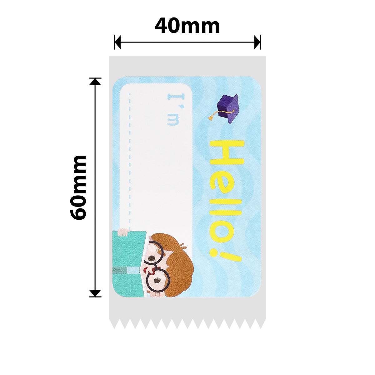 NIIMBOT - B Range - 40x60mm - Future Star - 125 Labels