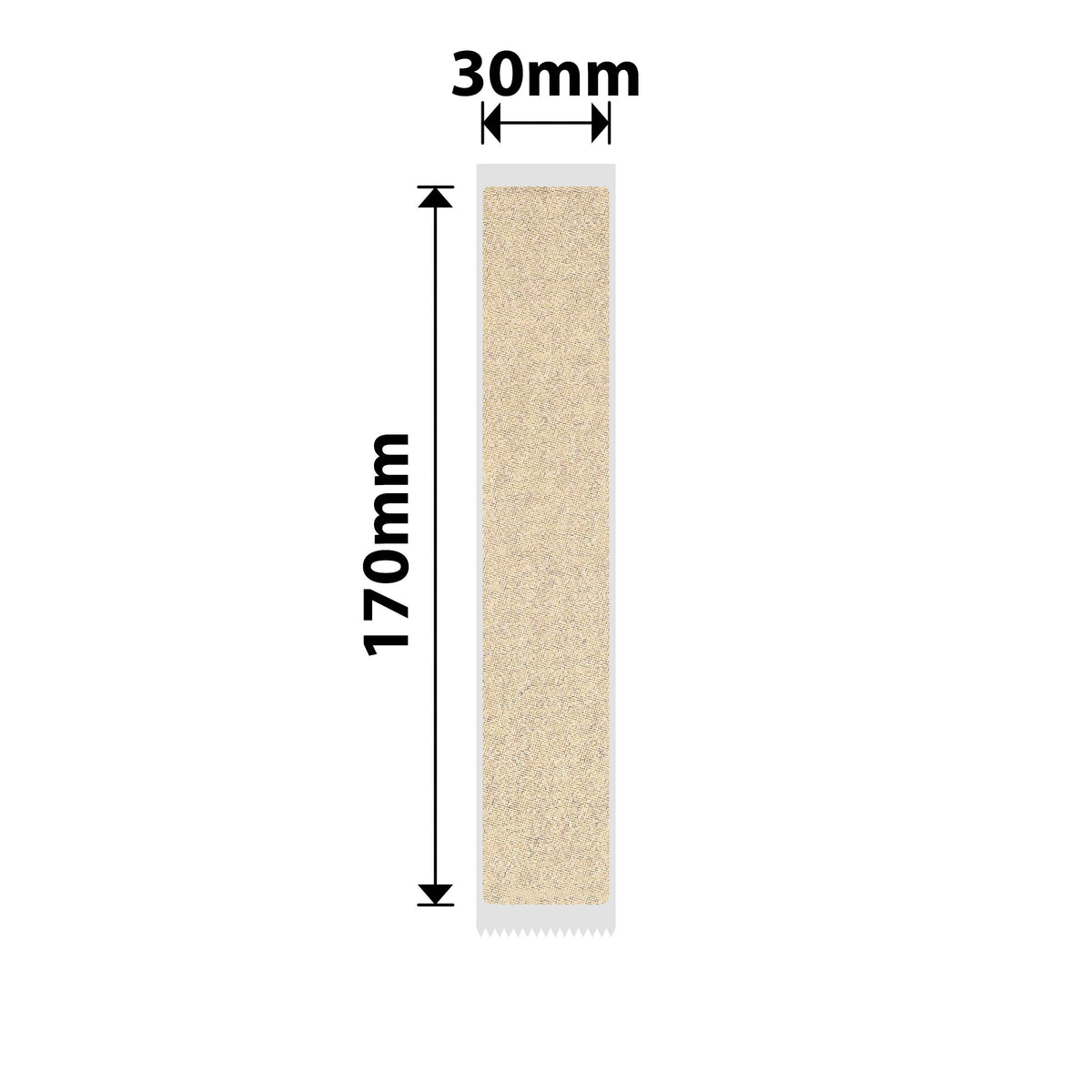 NIIMBOT - B Range - 30x170mm - Kraft File - 45 Labels