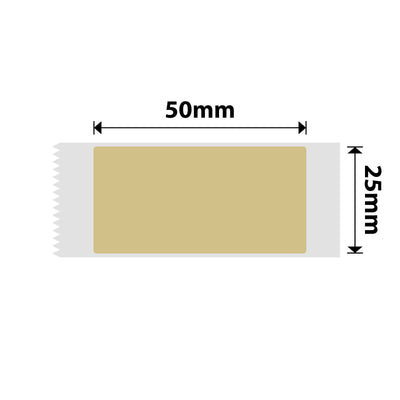 NIIMBOT - D101 Only - 25x50mm - Kraft - 125 Labels