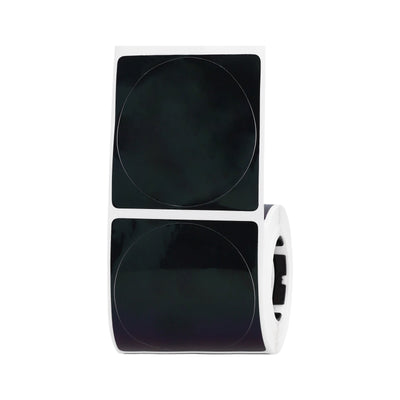 NIIMBOT - M Range - 50x50mm - Black Round - 150 Labels
