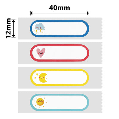 NIIMBOT - N1 - 12x40mm - Cartoon Patterns B - 155 Labels