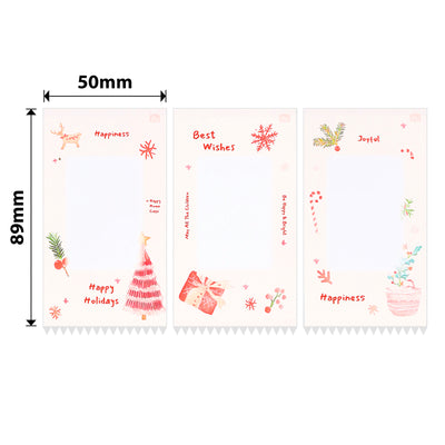 NIIMBOT - B Pro Range - 50x89mm - Greyscale - Photo Paper - Snow Country Christmas - 90 Labels