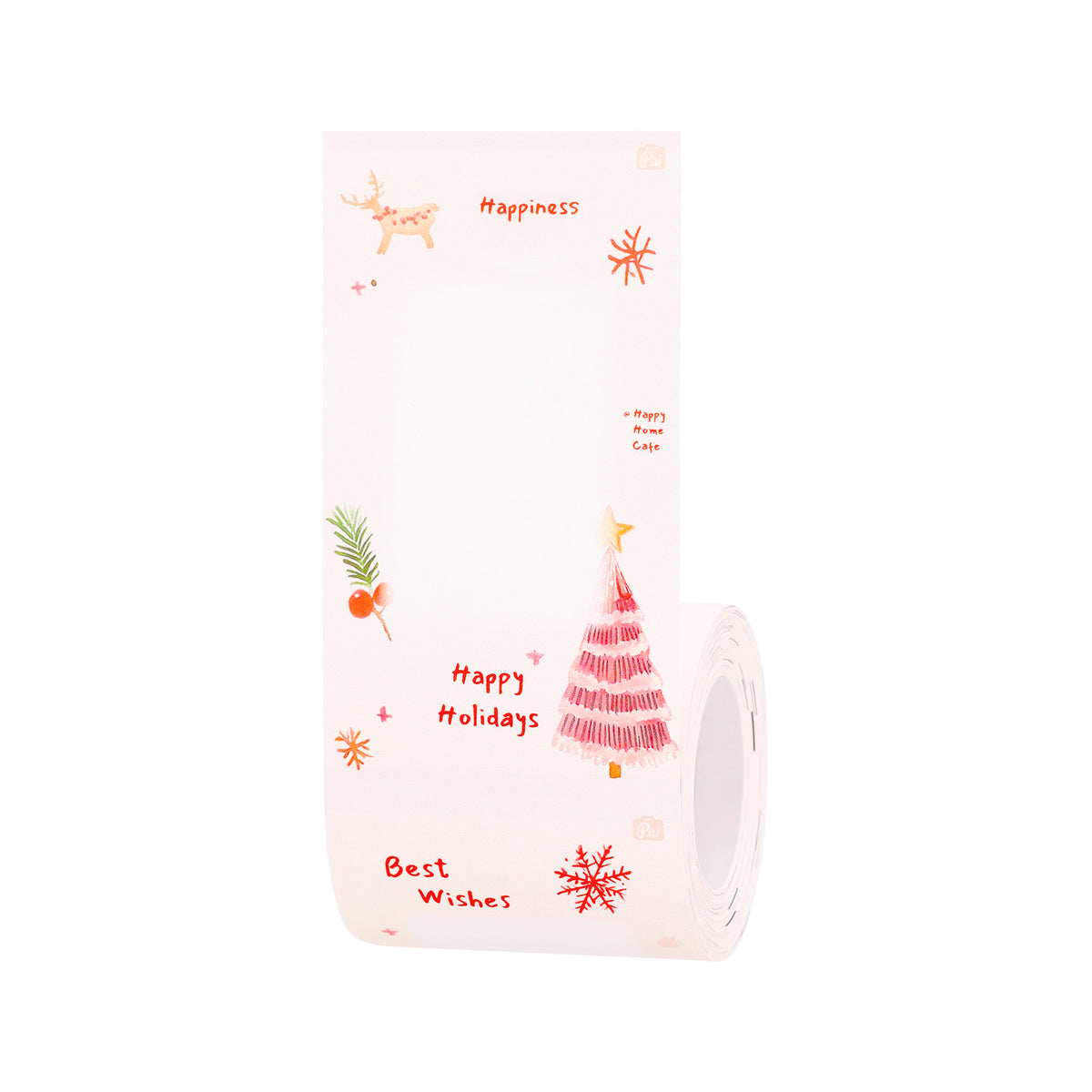 NIIMBOT - B Pro Range - 50x89mm - Greyscale - Photo Paper - Snow Country Christmas - 90 Labels