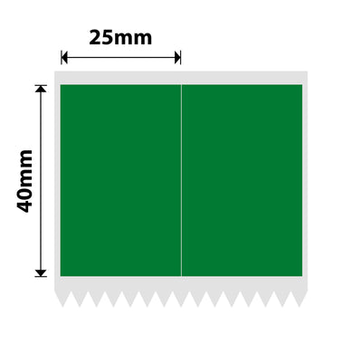 NIIMBOT - M Range - 25x40mm/2L - Green - 370 Labels