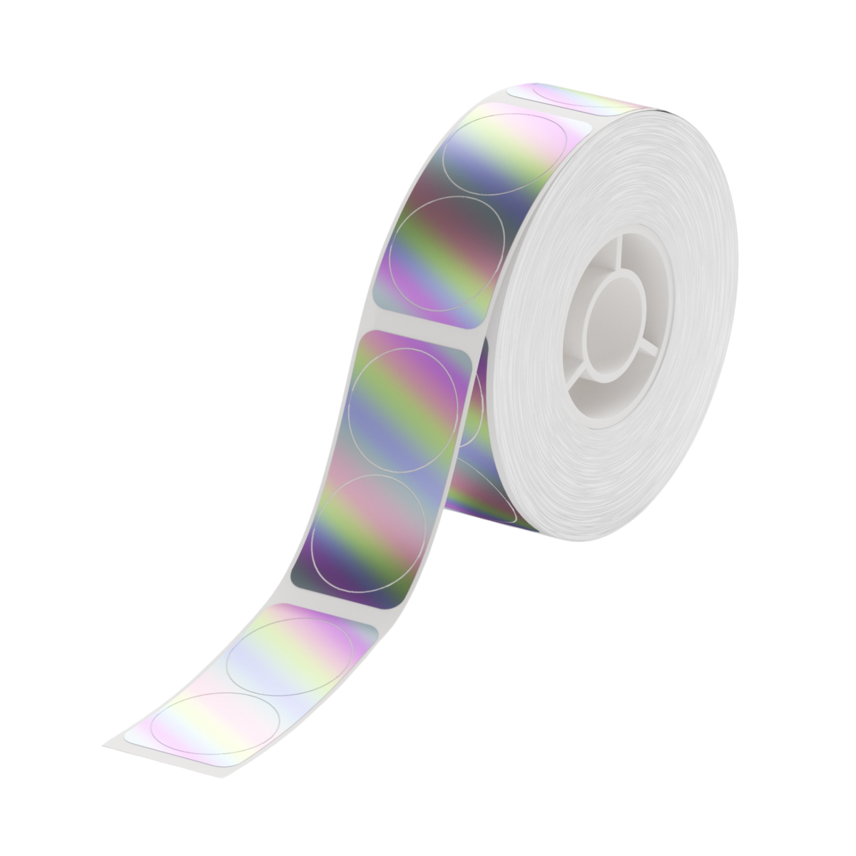 NIIMBOT - N1 - 14x28mm - Silver Round Laser - 200 Labels