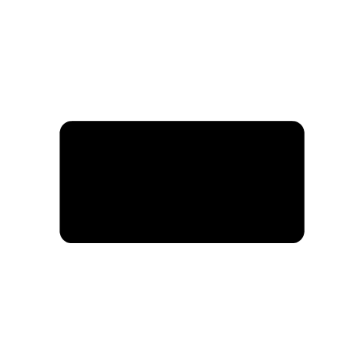 NIIMBOT - M Range - 40x20mm - Matte Black - 325 Labels