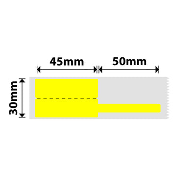 NIIMBOT - M Range - 30x45+50mm - Yellow Cable - 65 Labels