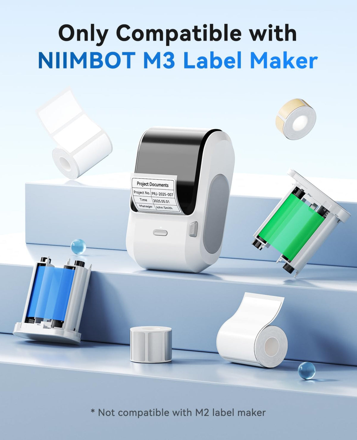 NIIMBOT - M3 Ribbon Cartridge - Black