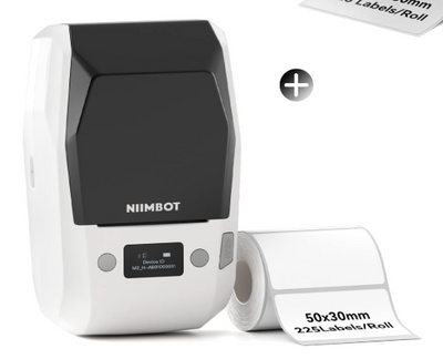 NIIMBOT - M2_H 300dpi Bluetooth Label Printer Incl Label Roll